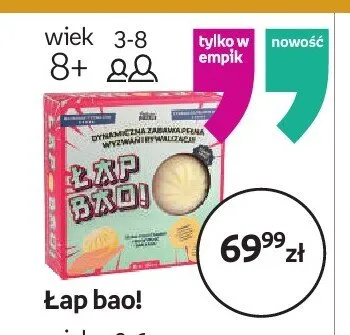 Gra Łap bao! promocja w Empik