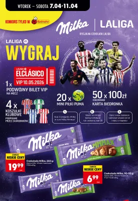 Czekolada Alpine Milk promocja w Biedronka