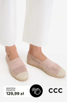 Espadryle Nautica promocja w CCC