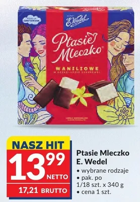 Ptasie Mleczko E. Wedel promocja w Makro