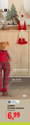 Ozdoby świąteczne Livarno promocja w Lidl