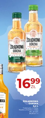 Wódka Żołądkowa Gorzka tradycyjna promocja w Duży Ben