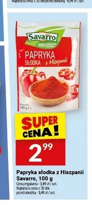 Papryka słodka z Hiszpanii Savarro promocja w Twój Market
