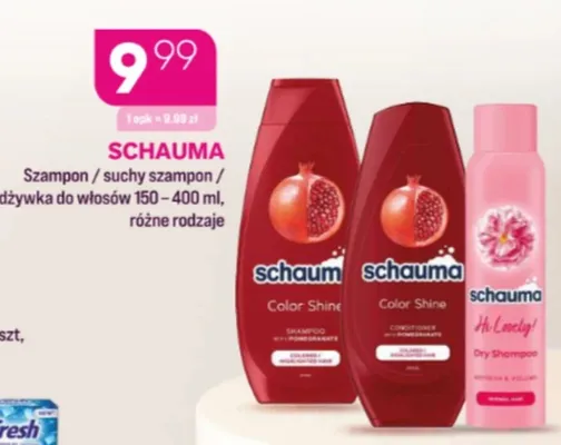 Szampon do włosów Schauma Color Shine promocja w Drogerie Koliber