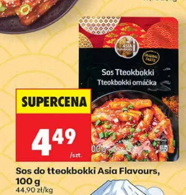 Sos do tteokbokki Asia Flavours promocja w Biedronka