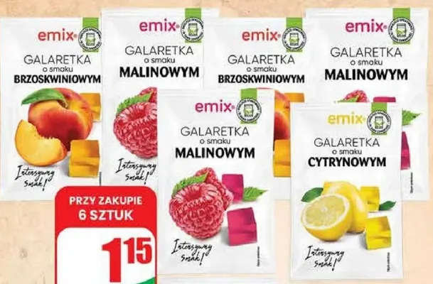 Galaretka cytrynowa promocja w Dino