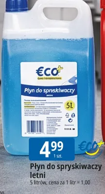 Płyn do spryskiwaczy letni promocja w Leclerc