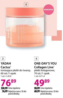 Płatki kolagenowe promocja w Hebe