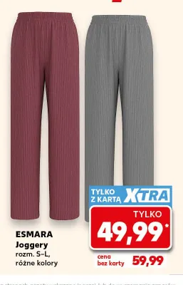 Joggery Esmara promocja w Kaufland