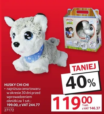 Husky Chi Chi promocja w Selgros