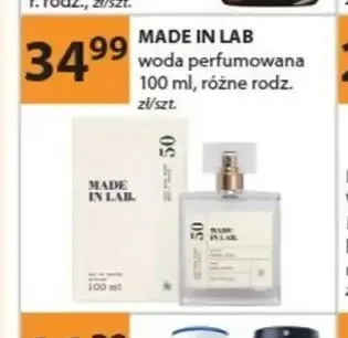 Woda perfumowana MADE IN LAB promocja w Drogerie Laboo