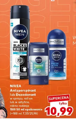 Antyperspirant w sztyfcie Nivea promocja w Kaufland