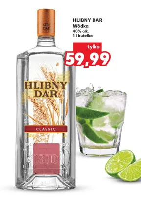 Wódka 40% alk. 1l promocja w Kaufland