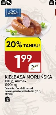 Kiełbasa morlińska Morliny promocja w Chata Polska
