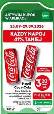 Napój gazowany Sprite promocja w Żabka