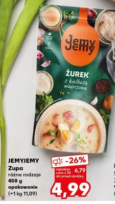 Zupa różne rodzaje promocja w Kaufland