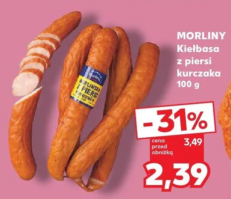 Kiełbasa z piersi kurczaka promocja w Kaufland
