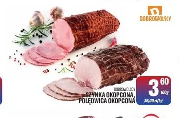 Szynka okopcona Dobrowolscy promocja w Tomi Markt