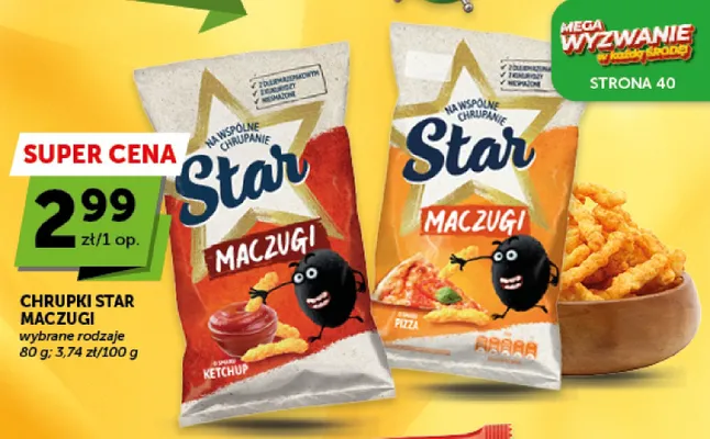 Chrupki Star Maczugi Ketchup promocja w ABC
