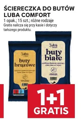 Ściereczka do butów brązowych Luba Comfort promocja w Stokrotka