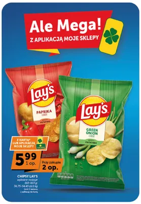 Chipsy Lay's Paprika promocja w Euro Sklep