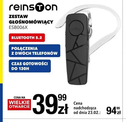 Zestaw głośnomówiący ESB006A promocja w RTV EURO AGD