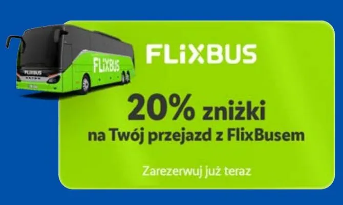 Przejazd FlixBus promocja w Lidl