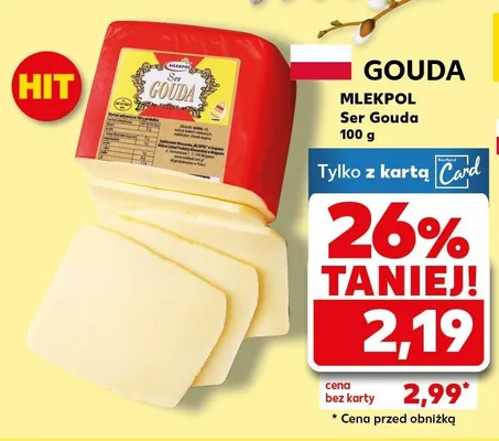 Ser Gouda promocja w Kaufland