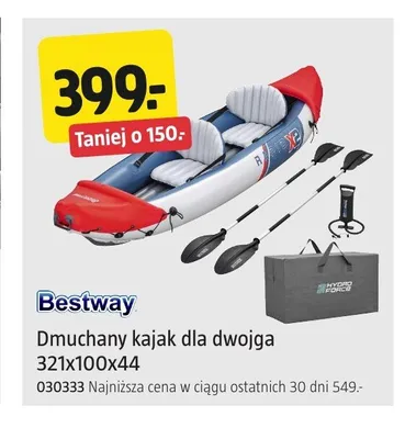 Dmuchany kajak dla dwojga Bestway 321x100x44 promocja w Jula