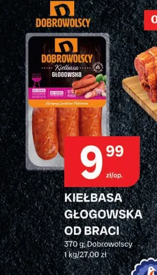 Kiełbasa głogowska Od Braci Dobrowolscy promocja w Chorten