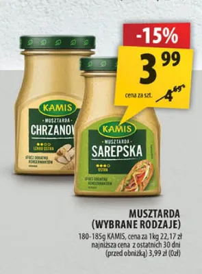 Musztarda Chrzanowa Kamis promocja w Arhelan