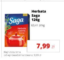 Herbata Saga promocja w Torimpex Toruńska Sieć Sklepów Spożywczych