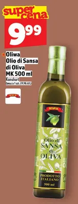 Oliwa Olio di Sansa di Oliva MK promocja w TOPAZ