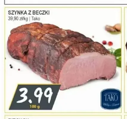 Szynka z beczki Tako promocja w Słoneczko