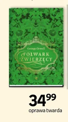 Książka Folwark Zwierzęcy oprawa twarda promocja w Empik