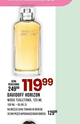 Woda toaletowa Davidoff Horizon promocja w Drogerie Natura