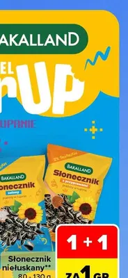 Słonecznik niełuskany solony Bakalland promocja w Carrefour