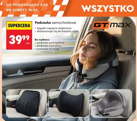 Poduszka na szyję promocja w Biedronka