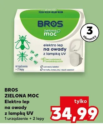 Elektro lep na owady z lampką UV promocja w Kaufland