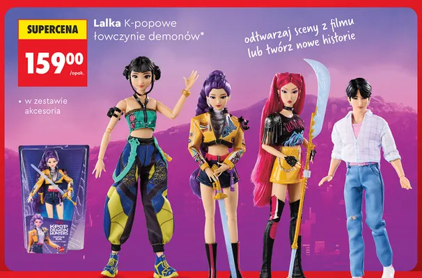 Lalka K-popowe łowczynie demonów promocja w Biedronka