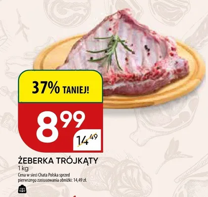 Żeberka promocja w Chata Polska