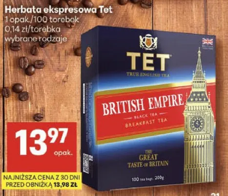 Herbata promocja w Delikatesy Centrum