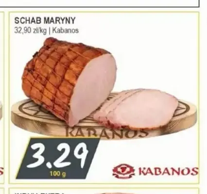 Schab Maryny Kabanos promocja w Słoneczko