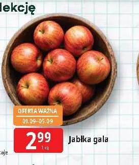 Jabłka gala promocja w Leclerc