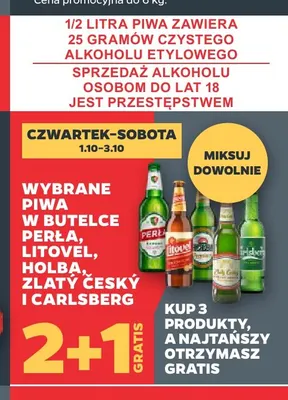Piwo Litovel promocja w Netto