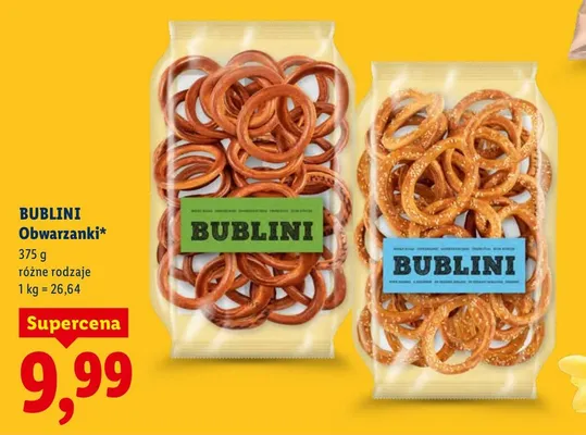 Obwarzanki różne rodzaje promocja w Lidl