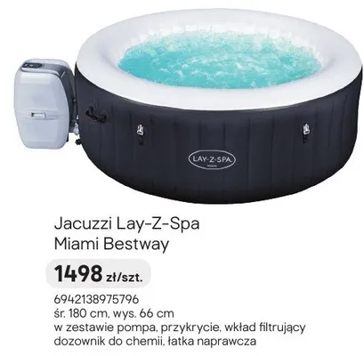 Jacuzzi Lay-Z-Spa Miami promocja w Castorama