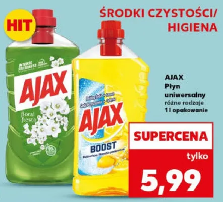 Płyn uniwersalny różne rodzaje 1l opakowanie promocja w Kaufland