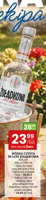 Wódka Czysta de Luxe Żołądkowa promocja w Twój Market