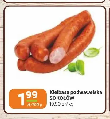 Kiełbasa podwawelska Sokołów promocja w Gama